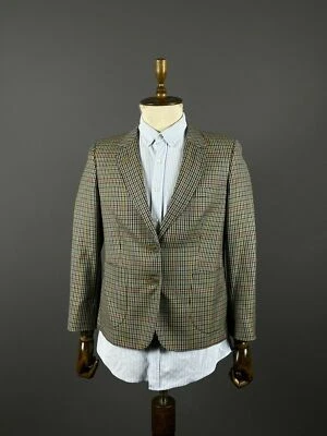 Daks Signature London Check Wool 2 Button Sport Coat Blazer M / US 40 / EU 50 - Image 1 of 4
