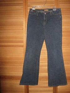 JUNIORS TOMMY HILFIGER JEANS-BOOT CUT-INSEAM 30-COTTON BLEND - SIZE 11 - Picture 1 of 4