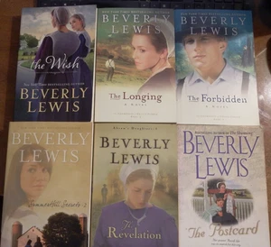 lot of 6 Beverly Lewis PB Novels EXC condition - lot #1 - Picture 1 of 3