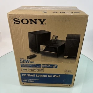 Sony CMT-BX20i Micro HiFi Component Stereo System con altoparlanti SS-CBX20 e telecomando - Foto 1 di 4