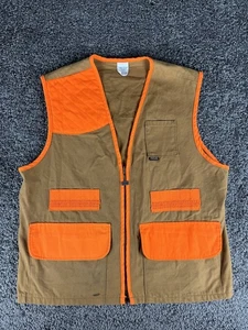 Vintage Walls Hunting Vest Mens XL Canvas Hunting Trap Shotgun Shell Pockets - Picture 1 of 10