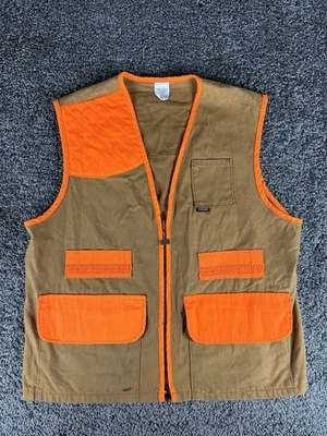 Vintage Walls Hunting Vest Mens XL Canvas Hunting Trap Shotgun Shell Pockets - Image 1 of 4