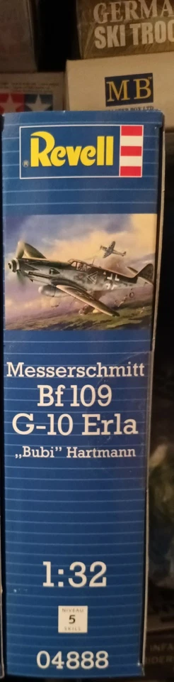 Revell 04888  1:32 Messerschmitt Bf 109 G-10 Erla Bubi Hartmann Neu in OVP - Bild 1 von 1