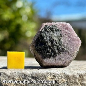 Ruby gemstone - july birthstone healing crystal stone, authentic, uk seller - Picture 1 of 1