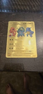 Pokemon Charmander Bulbasaur & Squirtle GX - Picture 1 of 2
