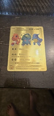 Pokemon Charmander Bulbasaur & Squirtle GX - Image 1 of 2