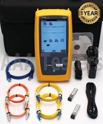 NetScout Fluke OneTouch AT 10G 1T10G-1000 Copper Gigabit Network Tester Versiv - Image 1 of 4