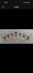 Hard Rock Cafe Schnapsgläser Dubai Lissabon Madrid Atlanta San Diego HW 7 $ pro Stück - Bild 1 von 8