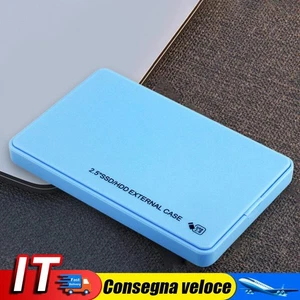 Custodia per unità SSD portatile da 2,5 pollici per HDD SSD da 480 Mbps per PC M - Afbeelding 1 van 20
