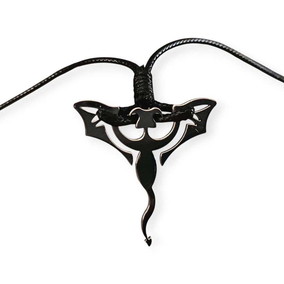 Ciondolo Morellato Drago vintage originale Y2K Anni 2000 Originale Pipistrello  - Immagine 1 di 4