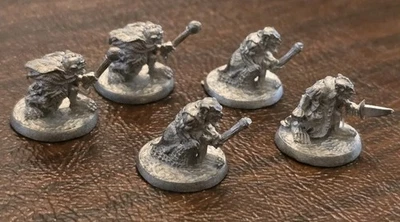 5 Mites miniatures (1988, Ral Partha 11-460) AD&D Mini lead Vintage 1990 - Image 1 of 4