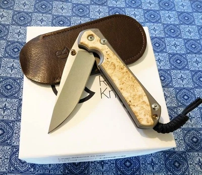 CHRIS REEVE New L31-1108 Box Elder Large Sebenza 31 Magnacut Blade Knife/Knives - Image 1 of 4