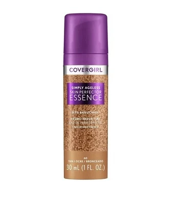Covergirl Simply Ageless Skin Perfector Essence 60 Tan Foundation Hydro Fresh  - Image 1 of 4