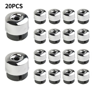 Car Car Tire Screw Cover 20pcs Car Tire Screw Cover Metal Tire Screw Cap - Picture 1 of 12