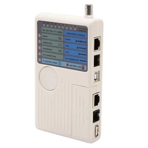 RJ11 RJ45 USB BNC LAN Testeur de Câble RéSeau Câbles LAN à Distance DéTecte1882 - Photo 1/6