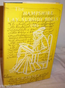 Hampshire Lay Subsidy Rolls 1586 City of Winchester Assessment by Davey hc UK - Picture 1 of 3