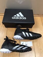 New Adidas Predator Freak 3 astro Turf football boots Size 5.5 black white Kids