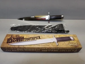 GIL HIBBEN OLD WEST TOOTHPICK BOWIE KNIFE 12" BLADE UNUSED! G5019 - Picture 1 of 14