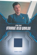 Star Trek Strange New Worlds Season 1 costume card number RC19 of Sam Kirk