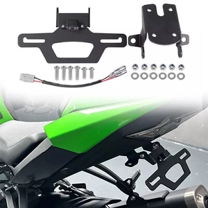 Eliminador de guardabarros trasero plegable para Kawasaki Ninja ZX6R licencia ordenada PlatFD - Imagen 1 de 13