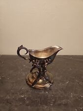 Vintage FB Rogers Silver Plate Gravy Boat Warming Candle Stand