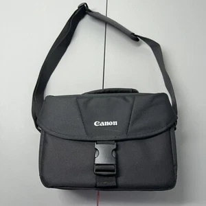 Canon Padded Digital SLR Camera Case Adjustable Shoulder Strap Gadget Bag Divide - Picture 1 of 9