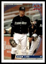 2006 Grandstand Eastern League Adam Lind Fisher Cats #NNO