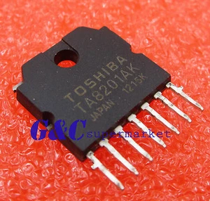 1PCS TA8201AK TA8201 Original Pulled Toshiba Integrated Circuit A3GS - Picture 1 of 1