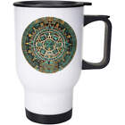 400ml 'Painted Aztec Calender' Reusable Coffee / Travel Mug (MG00028097)