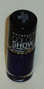 1 Maybelline Color Show Nail Lacquer Nail Polish PURPLE POSSIBILITIES #30