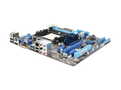 ASUS M4A88T-M Rev 2.01 AMD 880G HDMI Socket AM3 mATX Motherboard - Image 1 of 3