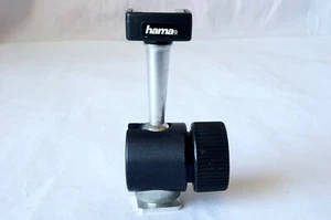 Hama Mini Ball Head Flash Holder Adapter Barely Used Made in Germany Works Well - Picture 1 of 8