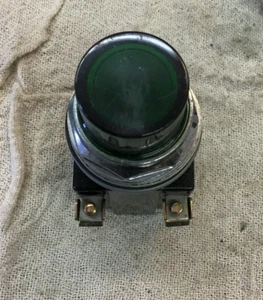 Furnas Electric 52PA4E3 Series F Pilot Light 120V AC/DC Green (267) - Picture 1 of 3