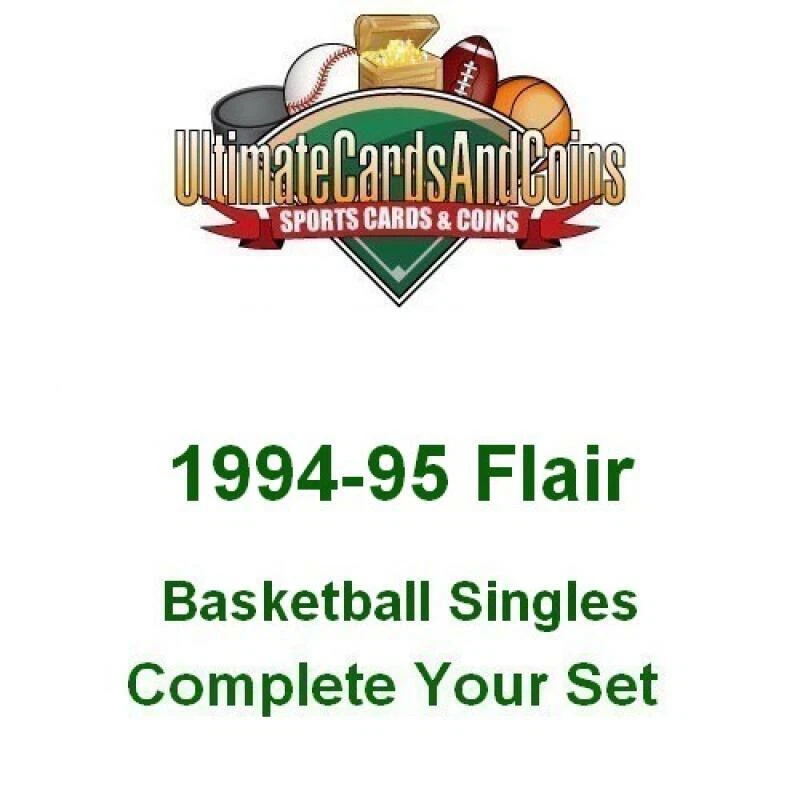 1994-95 Flair Basketball Singles 161-326 Complete Your Set - Image 1 of 1