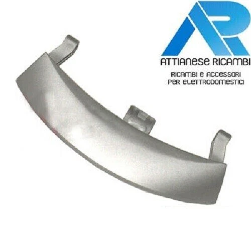 MANIGLIA ARGENTO SILVER OBLO' PORTA LAVATRICE SMEG GORENJE 764931389 ORIGINALE - Immagine 1 di 1