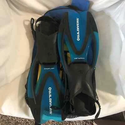 NWOT US Divers Proflex Fin with Bag Size Child Size L/XL - Image 1 of 4