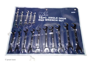ANGLE WRENCH SET – mm / metric – fully polished chrome – hand tools - Picture 1 of 1