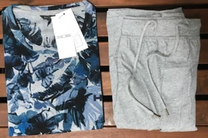 HOM Herren Dschungel Kurz Pyjama Set - Grau - Small - HOM-400676-00ZU - Bild 1 von 4