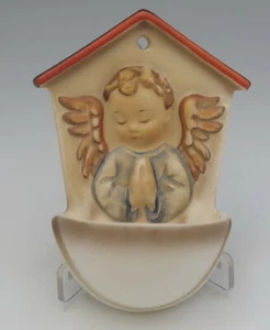 HUMMEL Goebel PRAYING ANGEL WORSHIP CHAPEL ANGEL HOLY WATER FONT W.GERMANY - Picture 1 of 6