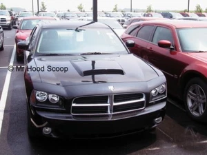 2006-2010 Hood Scoop for Dodge Charger MrHoodScoop UNPAINTED HS009. (NOT A Hood) - Picture 1 of 6
