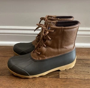 Sperry Port Boot US Size 6 M Boys Tan/Brown Duck Boots - Picture 1 of 7