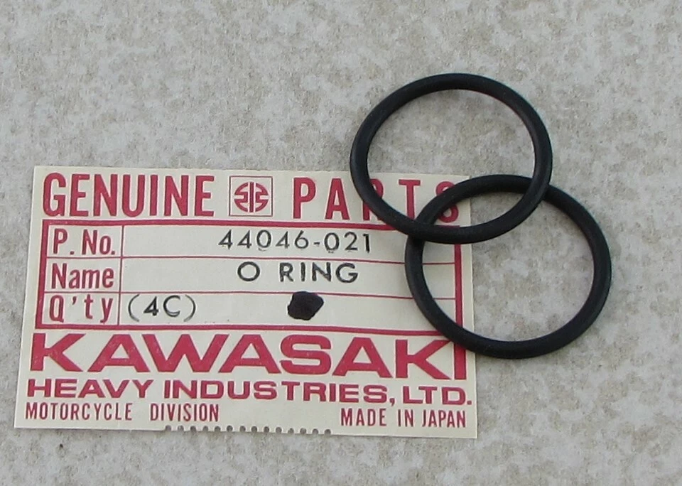 Kawasaki Front Fork Top O-Ring (set of 2) for KD125 KX125 KE125 KS125 1974-1979 - Imagem 1 de 1