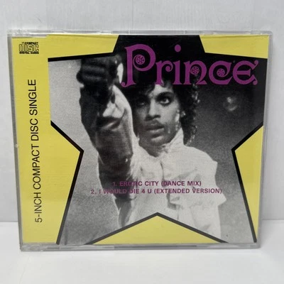 Prince Erotic City #2 Single CD 1998 Wea/Warner Mint Disc  Foto 1 de 4