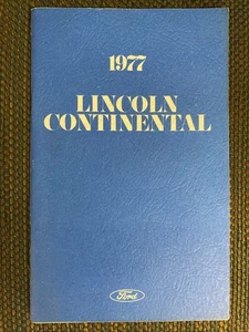 1977 Lincoln Continental Owners Manual User Guide Reference Operator Book Fuses - Bild 1 von 1