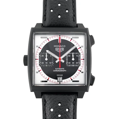 Cronómetro cronógrafo TAG Heuer Monaco CAW218F.FC6356, juego completo casi como nuevo Foto 1 de 4