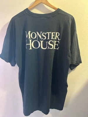 Винтажная футболка Monster House Cast And Crew Stunts Unlimited размер XL  - Изображение 1 из 4