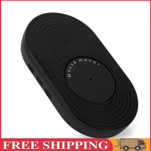 Mouse Jiggler Undetectable Mouse Wiggler Shaker Keep PC Screen Active(Black) - Afbeelding 1 van 12