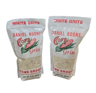 Bolsas resellables Daniel Boone Fresh piedra gruesa molida blanca 2/2 libras Foto 1 de 4