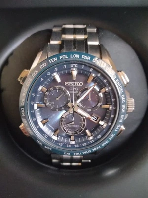 Seiko Astron GPS Solar Watch SBXB005 Titanium Limited Edition Rare Model - Image 1 of 4