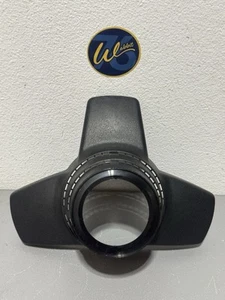 83-91 Porsche 944 Tapa Volante Cubierta Panel de Ajuste Negro OEM NOS - Imagen 1 de 9